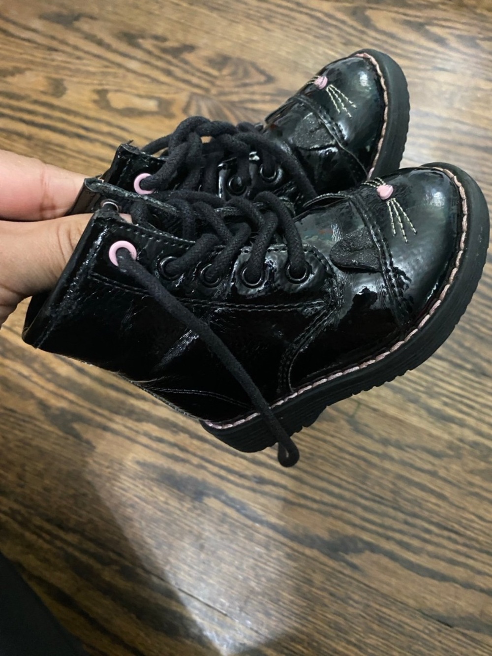 Girls Black Boots